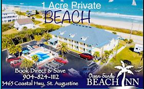 Ocean Sands Beach Boutique Inn-1 Acre Private Beach-St Augustine Historic-2 Miles-Shuttle With Downtown Tour-Heated Salt Water Pool Until 4Am-Popcorn-Cookies-New 4K Usd Black Beds-35 Item Breakfast-Eggs-Bacon-Starbucks-Free Guest Laundry-Ph#904-799-S St. Augustine Exterior photo