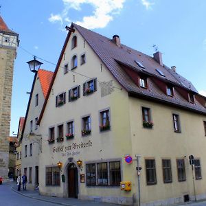 Hotel Zum Breiterle Rothenburg ob der Tauber Exterior photo
