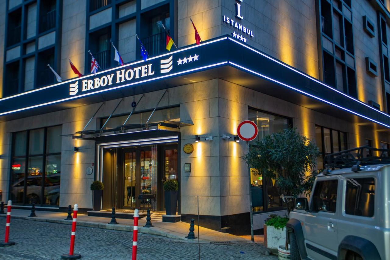 Erboy Hotel Istanbul Sirkeci Exterior foto