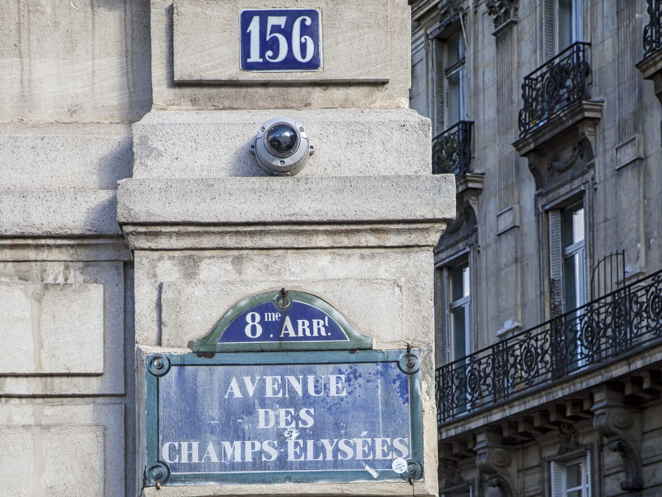 Hôtel Vernet Paris Exterior foto