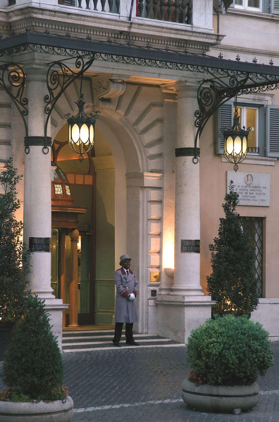 Grand Hotel De La Minerve Rom Exterior foto