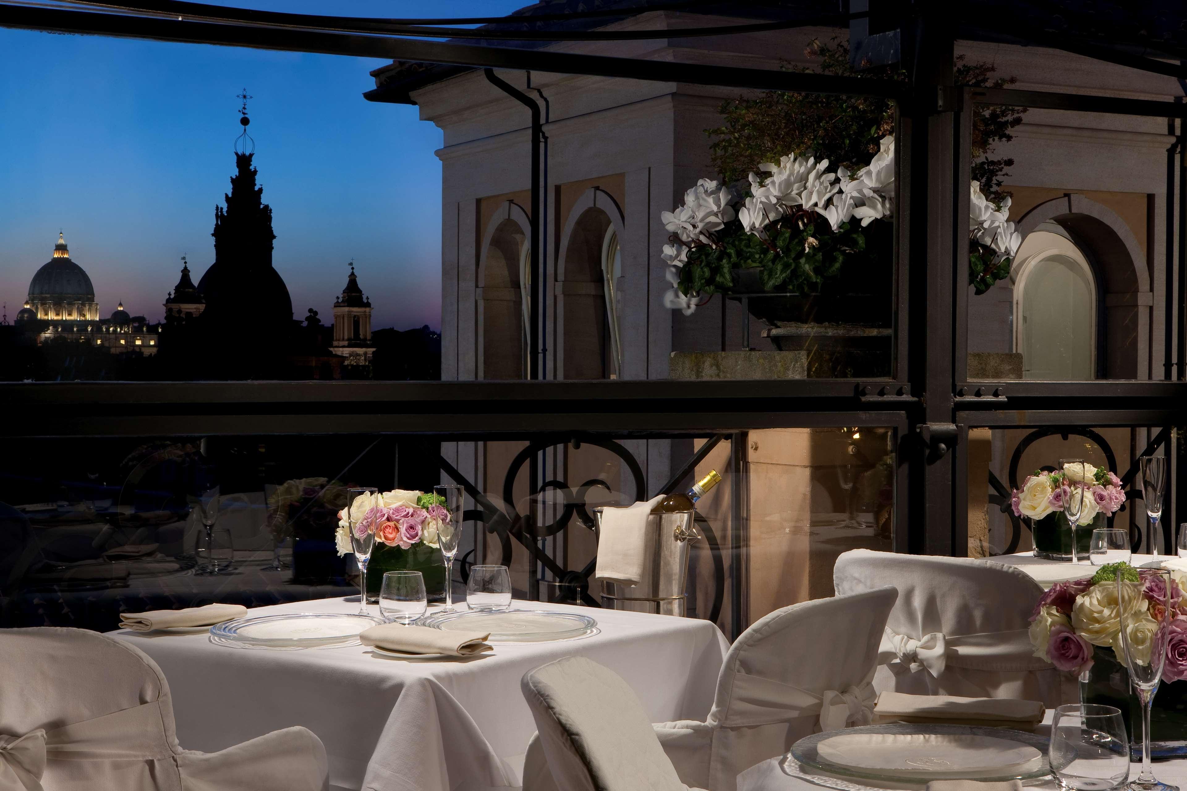 Grand Hotel De La Minerve Rom Restaurant foto