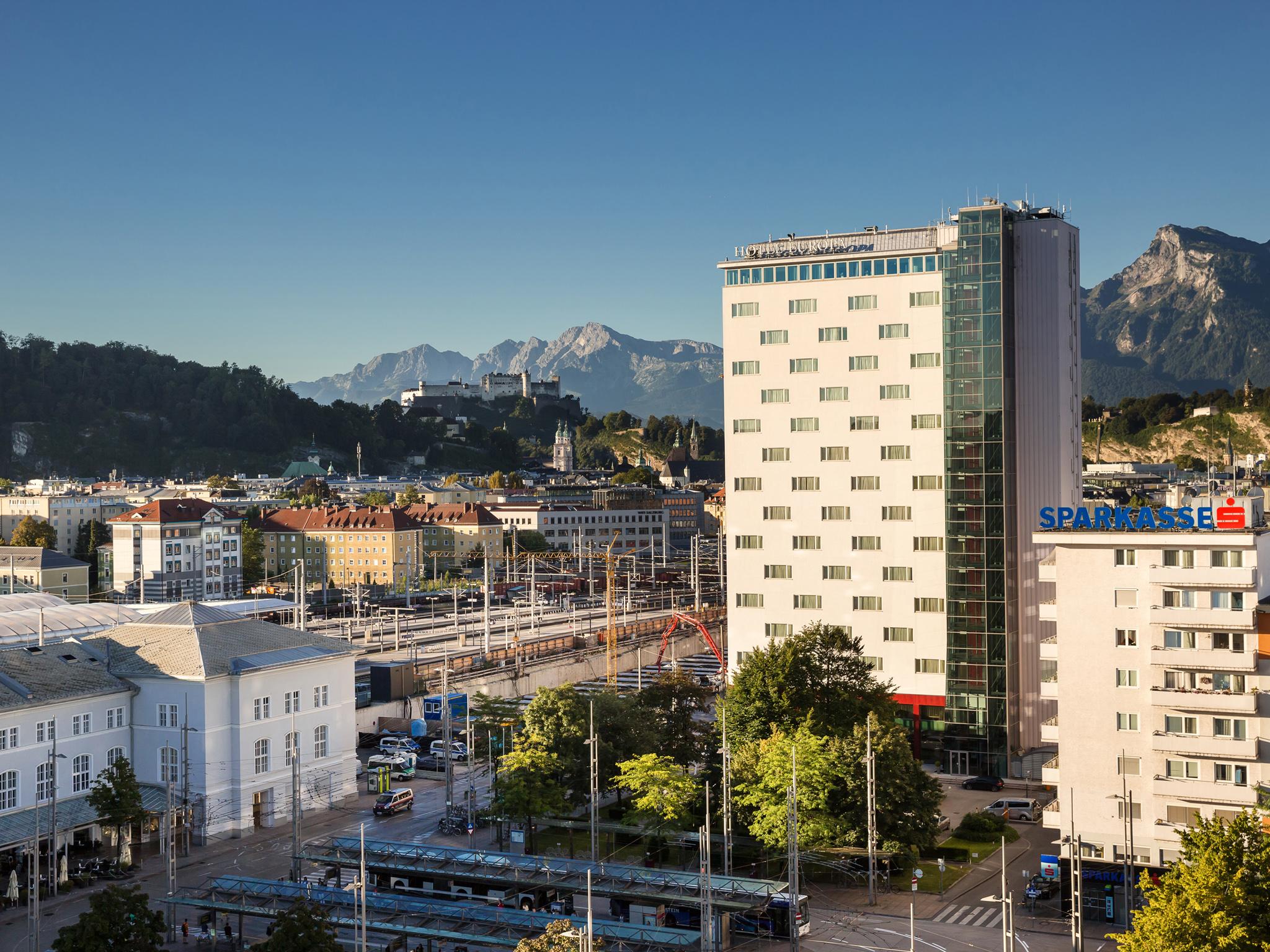 Austria Trend Hotel Europa Salzburg Exterior foto