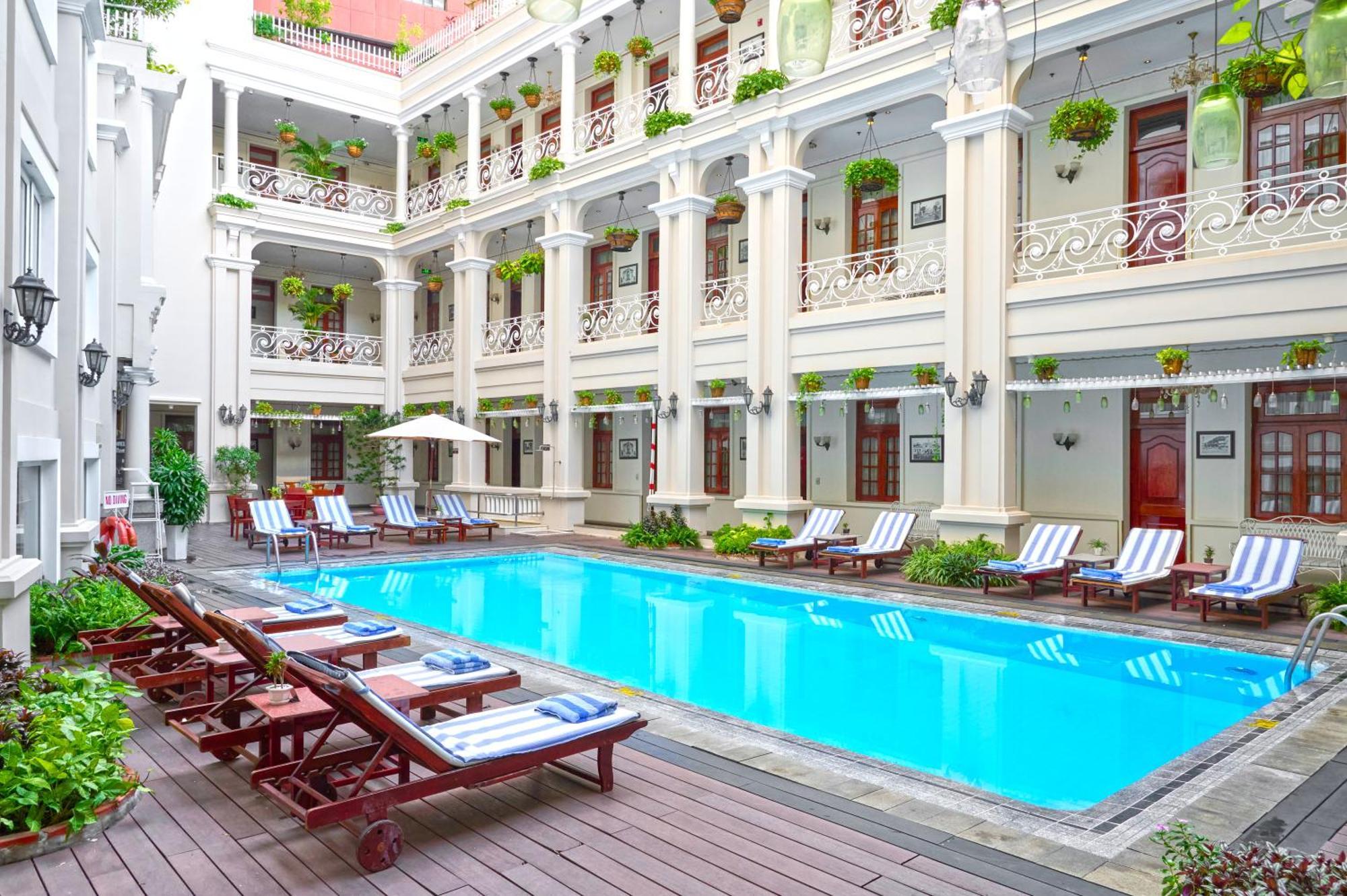 Hotel Grand Saigon Ho-Chi-Minh-Stadt Exterior foto