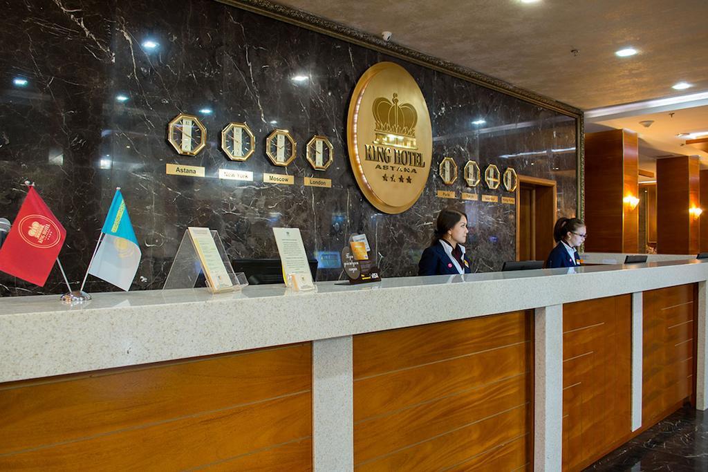 King Hotel Astana Exterior foto
