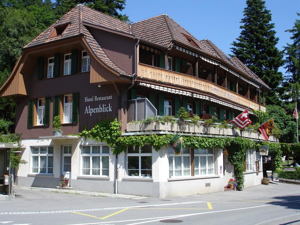 Hotel Alpenblick Heiligenschwendi Exterior foto