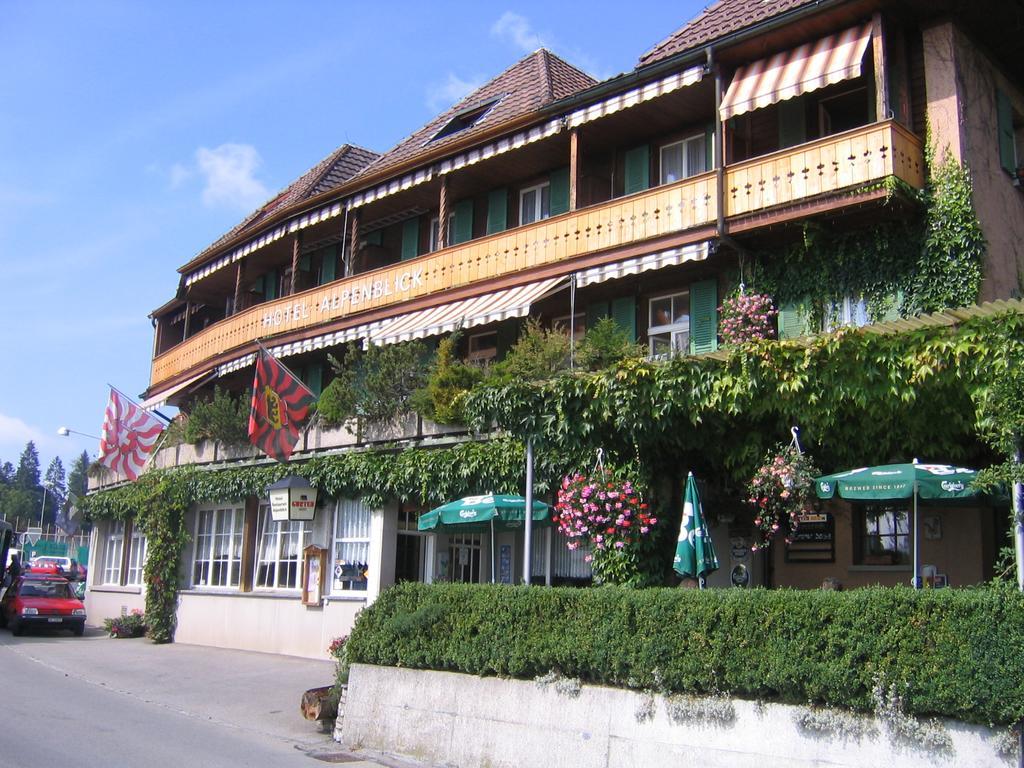 Hotel Alpenblick Heiligenschwendi Exterior foto