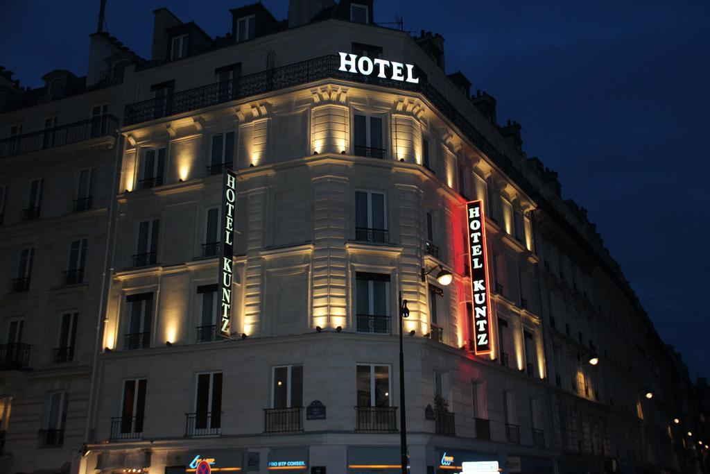 Hotel Kuntz Paris Exterior foto