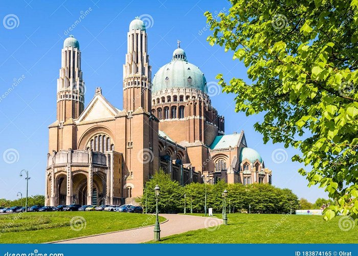 Basilica of the Sacred Heart The National Basilica of the Sacred Heart in Koekelberg in ... photo