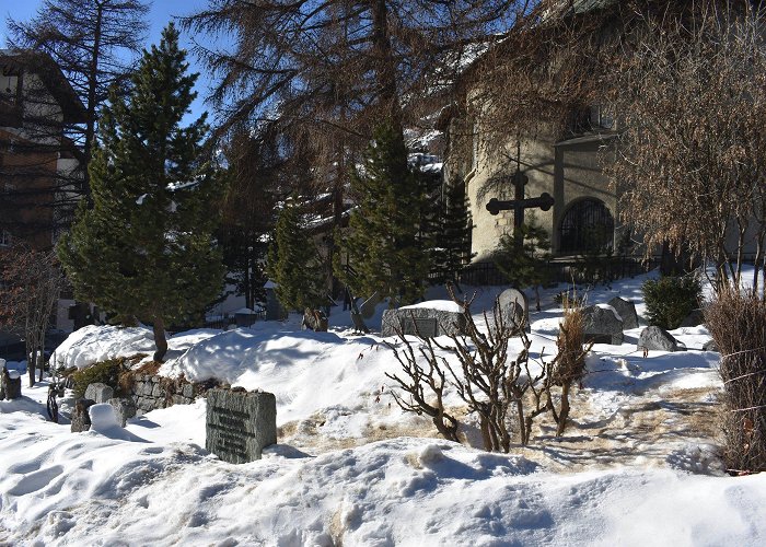 Mountaineers' cemetery Winter Things To Do in Zermatt for Non-Skiers [2024] — Beyond The Bay photo