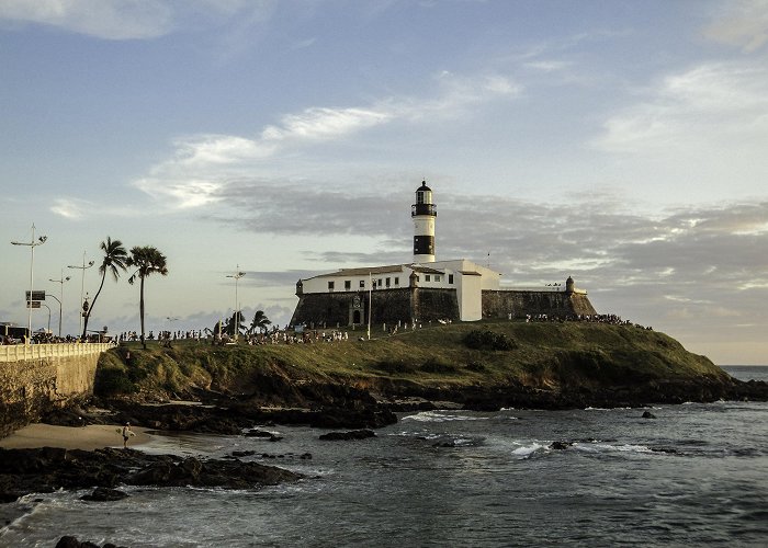 Barra's Lighthouse View of Farol da Barra Lighthouse in Salvador, Brazil image - Free ... photo