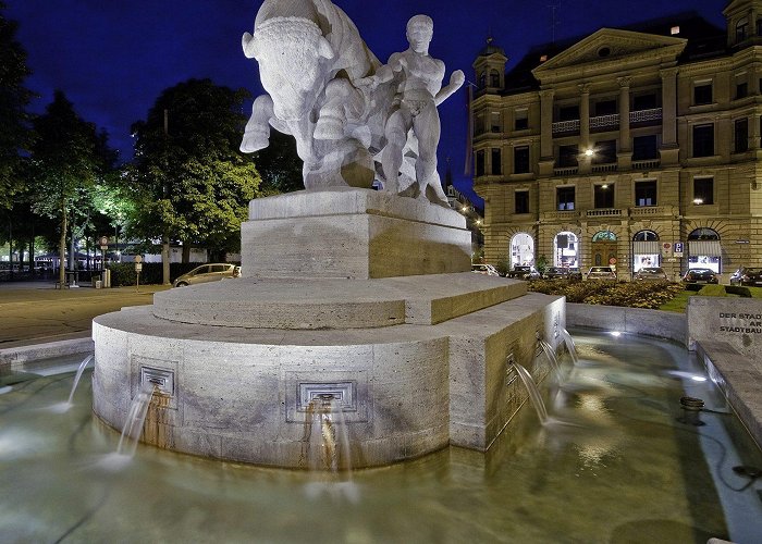 Bürkliplatz Geiserbrunnen, Burkliplatz, Zurich - Ed O'Keeffe Photography photo