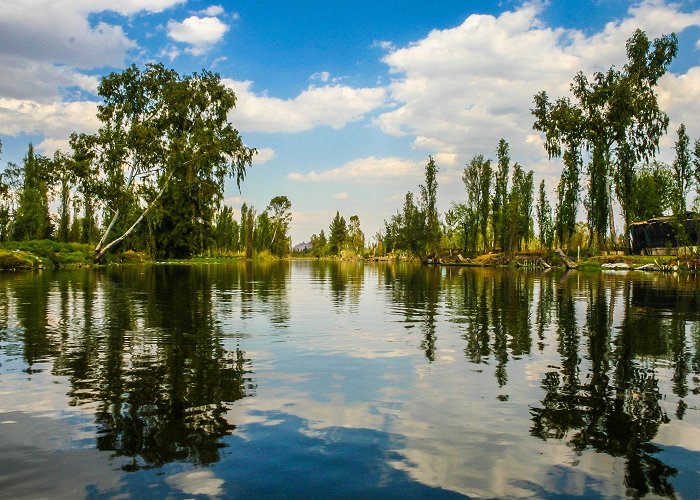 Xochimilco Ecologic Park In Xochimilco, Mexico City, Aztec-Era Floating Gardens Offer a ... photo