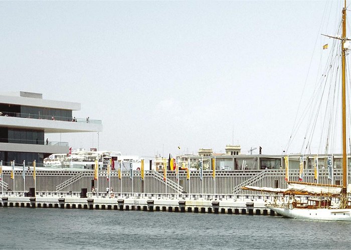 America's Cup Port Americas Cup Foredeck Building, Valencia - David Chipperfield ... photo