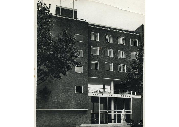 Baden-Powell House Real Photograph Postcard 'Baden-Powell House, Queen's Gate,London ... photo