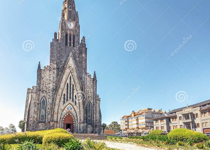 Stone Church Canela Stone Cathedral - Canela, Rio Grande Do Sul, Brazil Stock ... photo