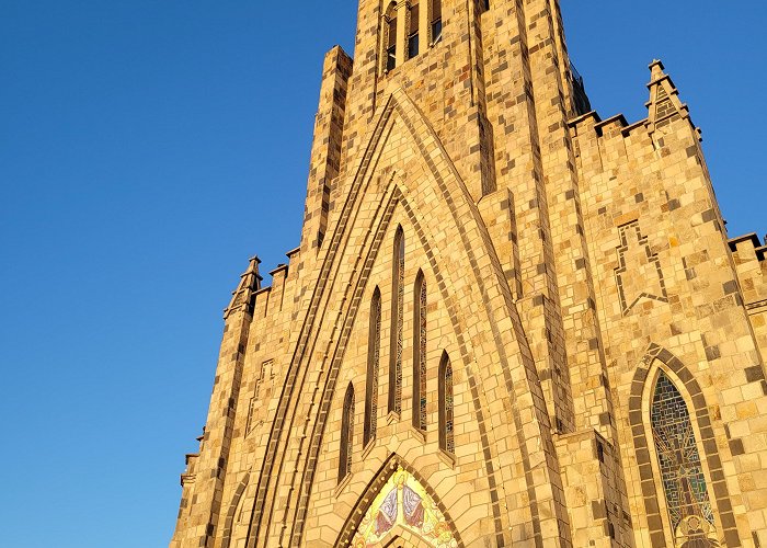 Stone Church Catedral de Pedra (Stone Cathedral) in Canela, Rio Grande do Sul ... photo