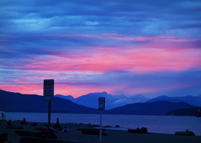 Jericho Beach Just a typical sunset at Jericho Beach : r/vancouver photo