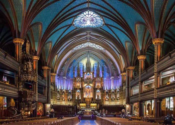 Notre-Dame Basilica Montreal Notre-Dame Basilica of Montréal, Québec, Canada - Landmark Review ... photo