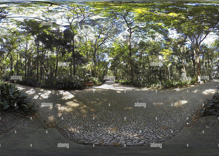 Parque Tenente Siqueira Campos (parque Trianon) 360° view of Parque Tenente Siqueira Campos, Sao Paulo, Avenida ... photo