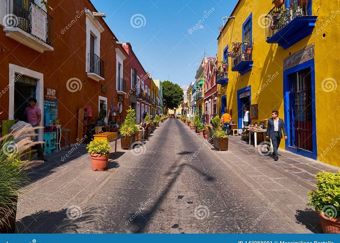 Alley of the Frogs The Colorful Street of Puebla City, Mexico Editorial Photo - Image ... photo