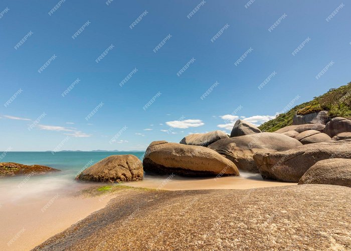 Tainha Beach Premium Photo | A clear blue sky day at tainha beach, a cristaline ... photo