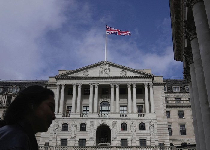 Bank of England Museum UK inflation is heading in 'right direction,' but Bank of England ... photo