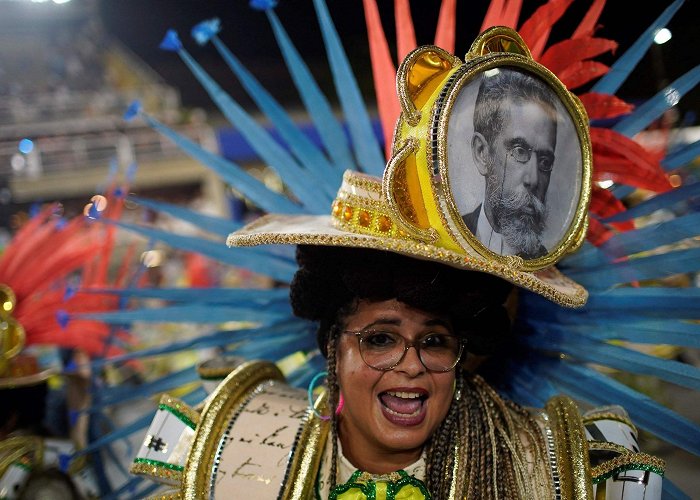 Anhembi Sambadrome Feathers, headpieces and samba: Rio Carnival back in full force ... photo