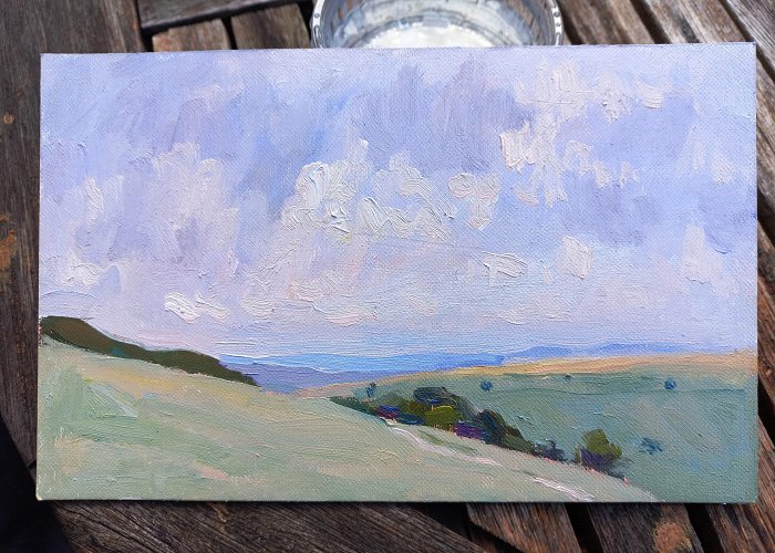 Devil's Dyke Devil's Dyke X | Lena Kurovska: Original oil paintings for sale by ... photo