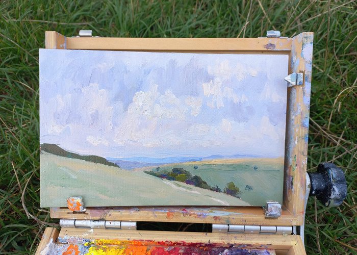 Devil's Dyke Devil's Dyke X | Lena Kurovska: Original oil paintings for sale by ... photo