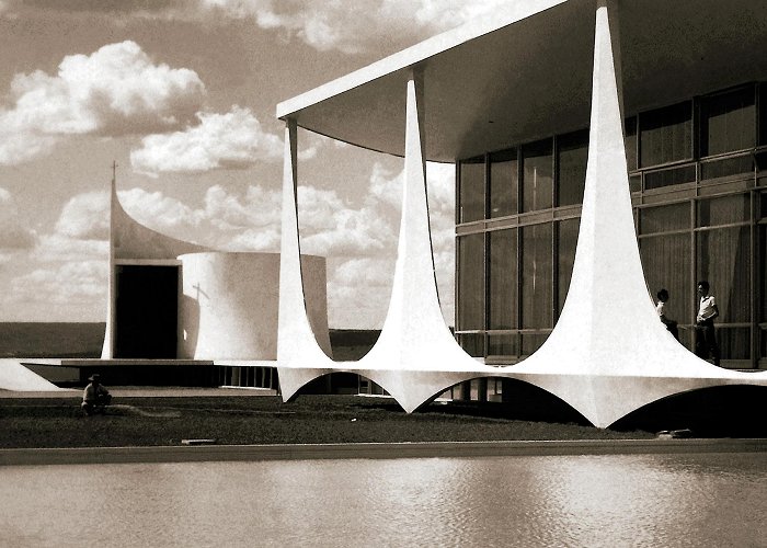 Palácio da Alvorada - Official Residence of the President Alborada Palace and Chapel, Brasilia - Oscar Niemeyer ... photo