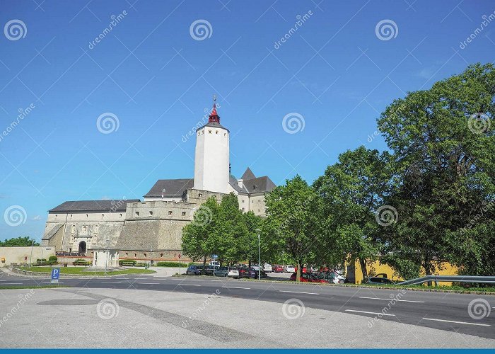 Castle Forchtenstein MATTERSBURG AUSTRIA - June 8 2017: Forchtenstein Castle in ... photo