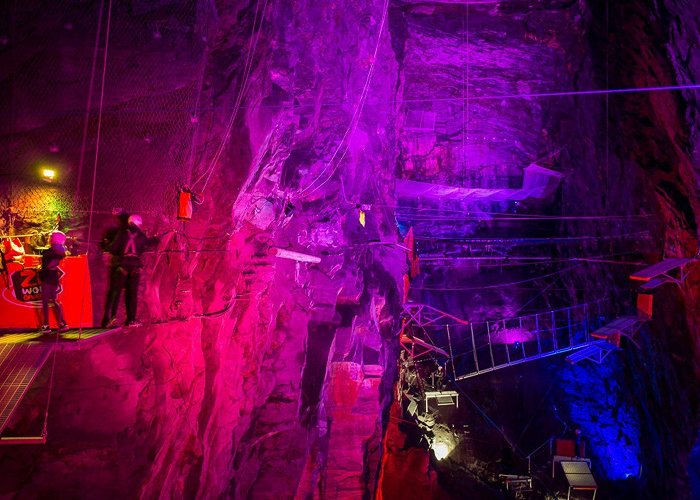 Zip World Slate Caverns Best time for Bounce Below in Llechwedd Caverns, Wales 2024 - Rove.me photo