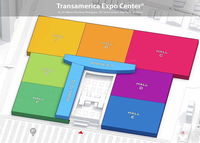 Transamérica Expo Center Transamerica Expo Center floor plan photo