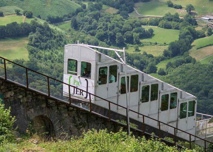 Funiculaire du Pic du Jer Funiculaire du Pic du Jer - Little Tourist train rides in Lourdes ... photo