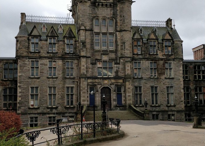 Royal Infirmary of Edinburgh The Old Royal Infirmary, Edinburgh. This old hospital has been ... photo