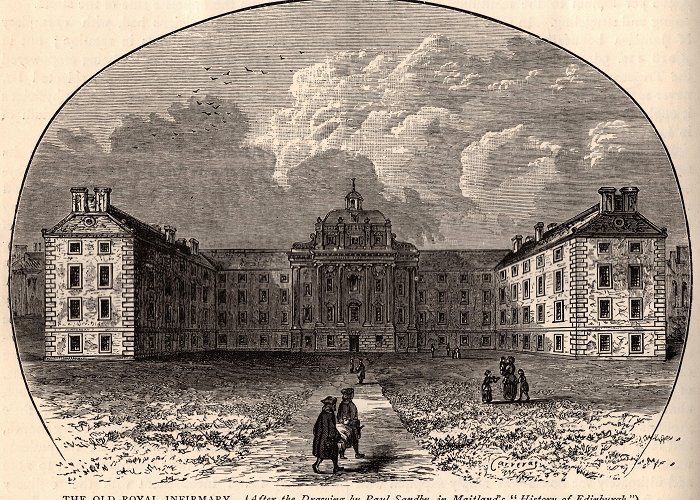 Royal Infirmary of Edinburgh Chapter 36 – The Old Royal Infirmary – Surgeon Square., pp.297-303 ... photo