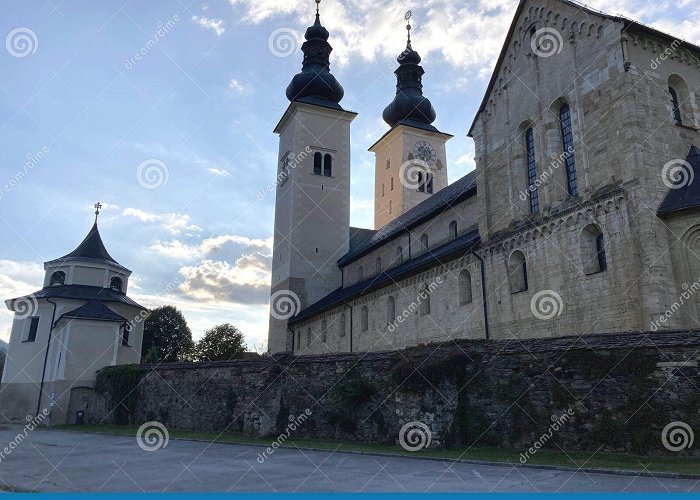 Gurk Cathedral The Monastery of Gurk in Kaernten in Austria Stock Image - Image ... photo