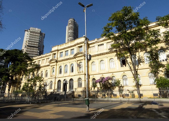 Praça da República Sao Paulo Brazil June 2018 Facade Old Normal School Caetano ... photo