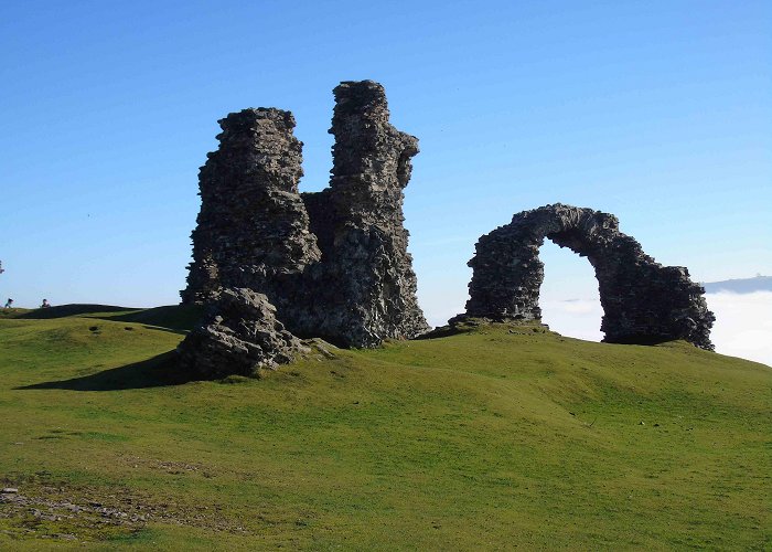 Dinas Bran Crow Castle Castle of the City of Crows: Castell Dinas Brân – Archaeo𝔡𝔢𝔞𝔱𝔥 photo