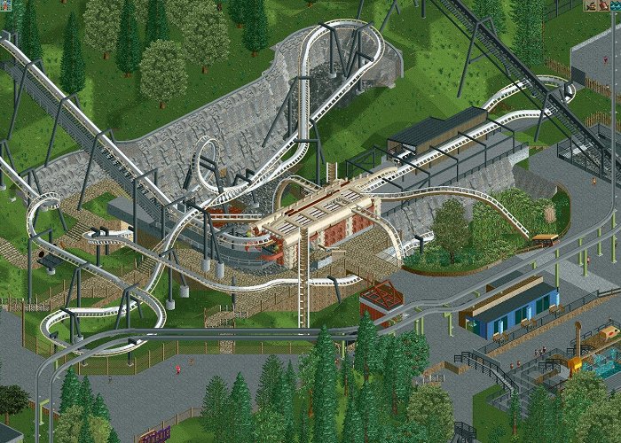 Alton Towers WIP) Recreation, Alton Towers - Staffordshire UK : r/rct photo