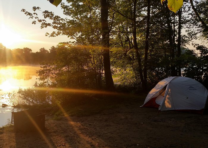 Six Mile Lake Provincial Park Our campsite at Six Mile Lake, Port Severn, Ontario : r ... photo