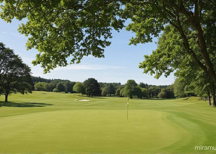 Dungannon Golf Club Sunny Day at Dungannon Golf Club with Families Enjoying Outdoor ... photo