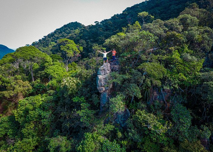 Floresta da Tijuca Pedra da Proa, Floresta da Tijuca, Rio de Janeiro, Brasil - Drone ... photo