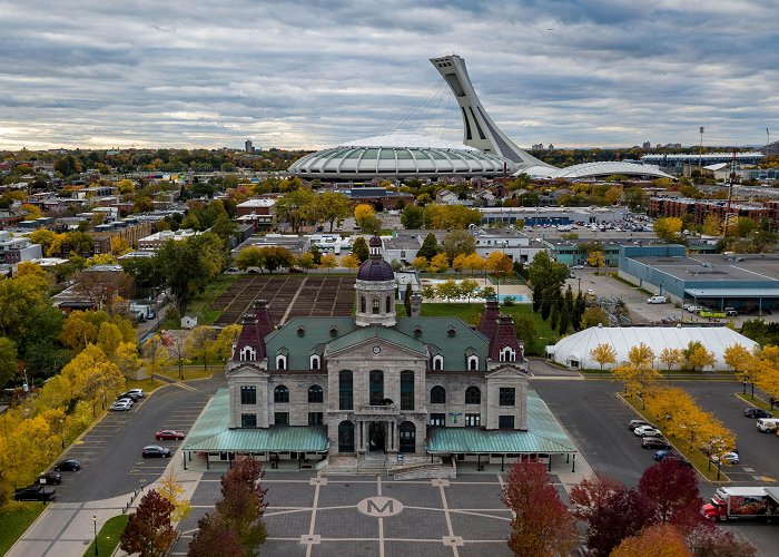 Maisonneuve Market OC][3840*2160] Maisonneuve Market & Olympic Stadium, Montreal last ... photo