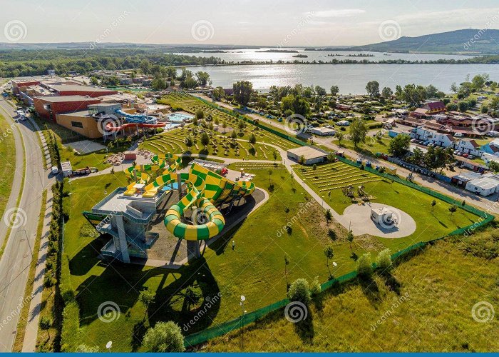 Aqualand Thermal Bath Aqualand Moravia at the New Mills Reservoir from ... photo