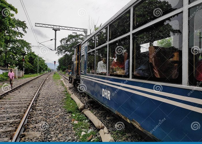 Darjeeling Himalayan Toy Train Railway First Class Coach of the UNESCO Recognized Toy Train of the ... photo