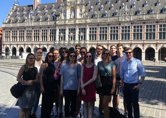 Catholic University of Brussels Belgium – exchange of notes photo