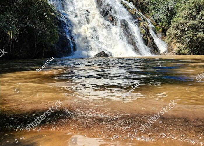 Itapecuru Waterfalls Waterfall Over Rocks Middle Nature Stock Photo 2326190527 ... photo