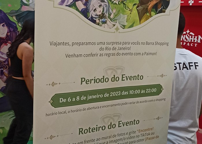 Barra Shopping Genshin Impact at Barra Shopping Rio de Janeiro : r/Genshin_Impact photo